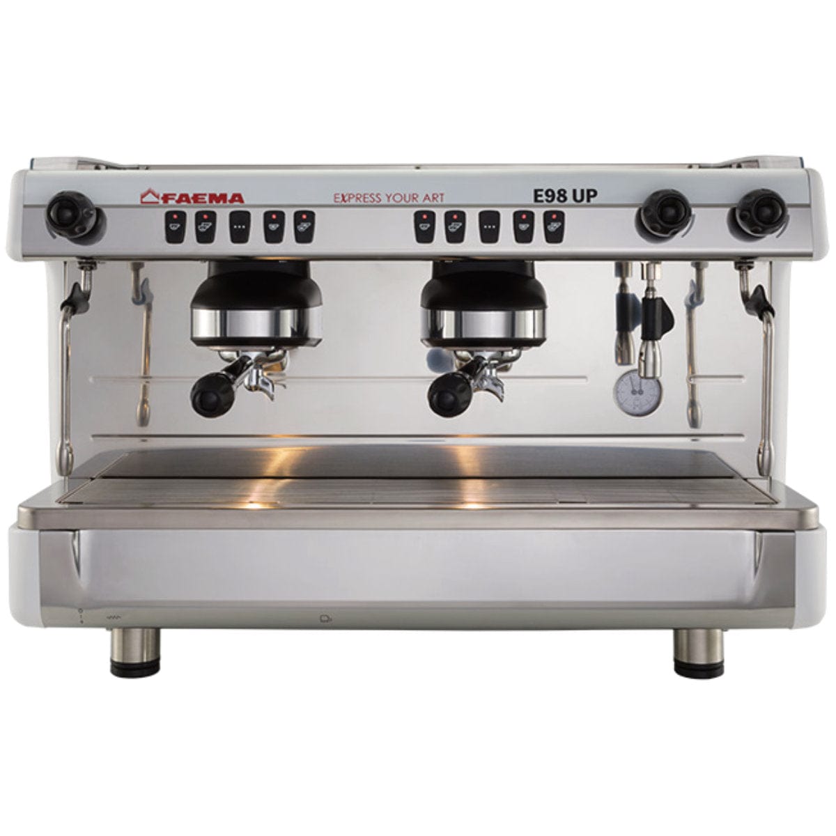 Faema E98UP Group Head Espresso Machine F01-UL210VWTB999A (White)