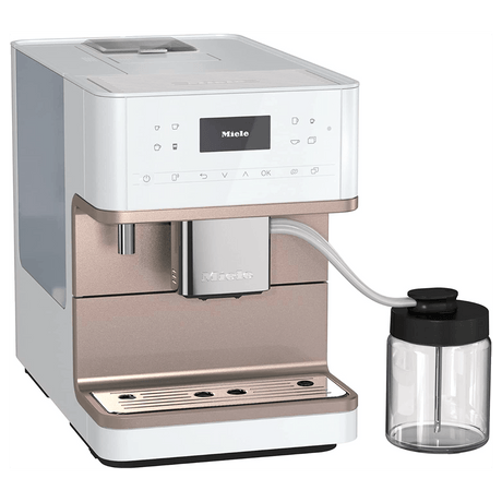 Miele CM 6360 Super Automatic Countertop Coffee & Espresso Machine (Lotus white) - DEMO, UNUSED Super Automatic Espresso Machine Miele