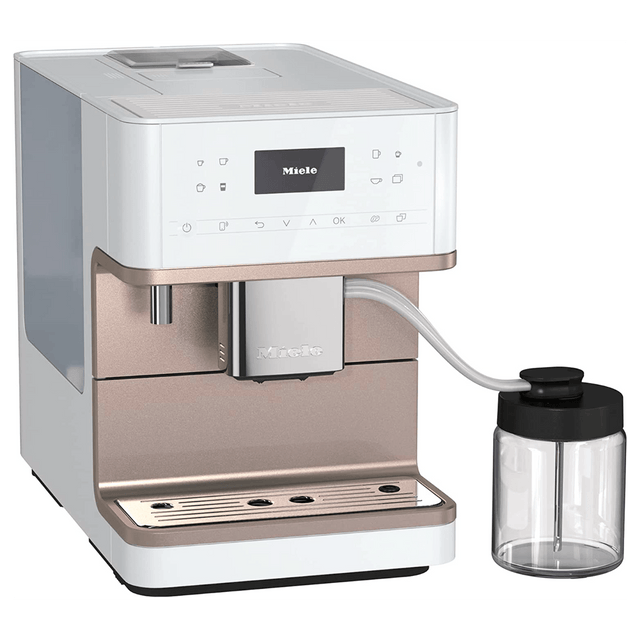Miele CM 6360 Super Automatic Countertop Coffee & Espresso Machine (Lotus white) - DEMO, UNUSED Super Automatic Espresso Machine Miele