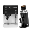 Rancilio Silvia M V6 Espresso Machine (Limited Edition Black and Stainless Steel) and DF64 Gen 2 Grinder (Black) Bundle Espresso Machine Rancilio