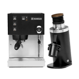 Rancilio Silvia M V6 Espresso Machine (Limited Edition Black and Stainless Steel) and DF64 Gen 2 Grinder (Black) Bundle Espresso Machine Rancilio