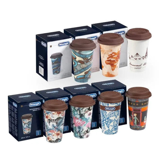 De'Longhi Double Walled Ceramic Thermal Mug (Random Color) Accessory DeLonghi