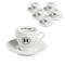 Rocket Espresso Cups Hashtag Series - Set of 6 RA99907206 (White)