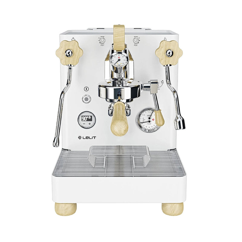 Lelit Bianca 3 Semi-Automatic Dual-Boiler E61 Espresso Machine with PID PL162TCW (Version 3) White