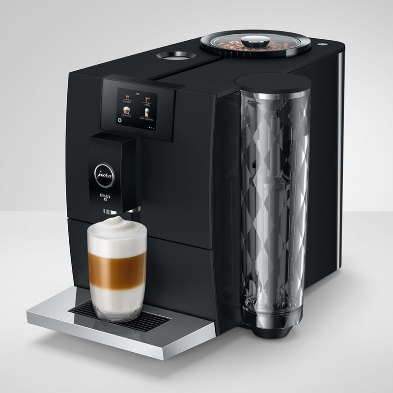 Jura ENA 8 Automatic Coffee & Espresso Machine 15496 (Full Metropolitan Black) - Latest 2023 New Version