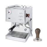 Quick Mill Pop-up Espresso Machine (Stainless Steel) with Tamper Bundle Espresso Machine Quick Mill