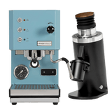 Profitec Go (Blue) Espresso Machine & DF64 Gen 2 Grinder (Black) Bundle Espresso Machine (Prosumer) Profitec