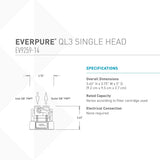 Everpure QL3 Filter Head EV315237 Water Filtration Everpure