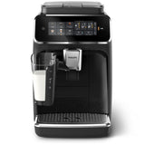 Philips 3300 LatteGo Super Automatic Espresso, Cappuccino, & Latte Macchiato Machine with SilentBrew EP3341/50 (Glossy Black) Super Automatic Espresso Machine Philips