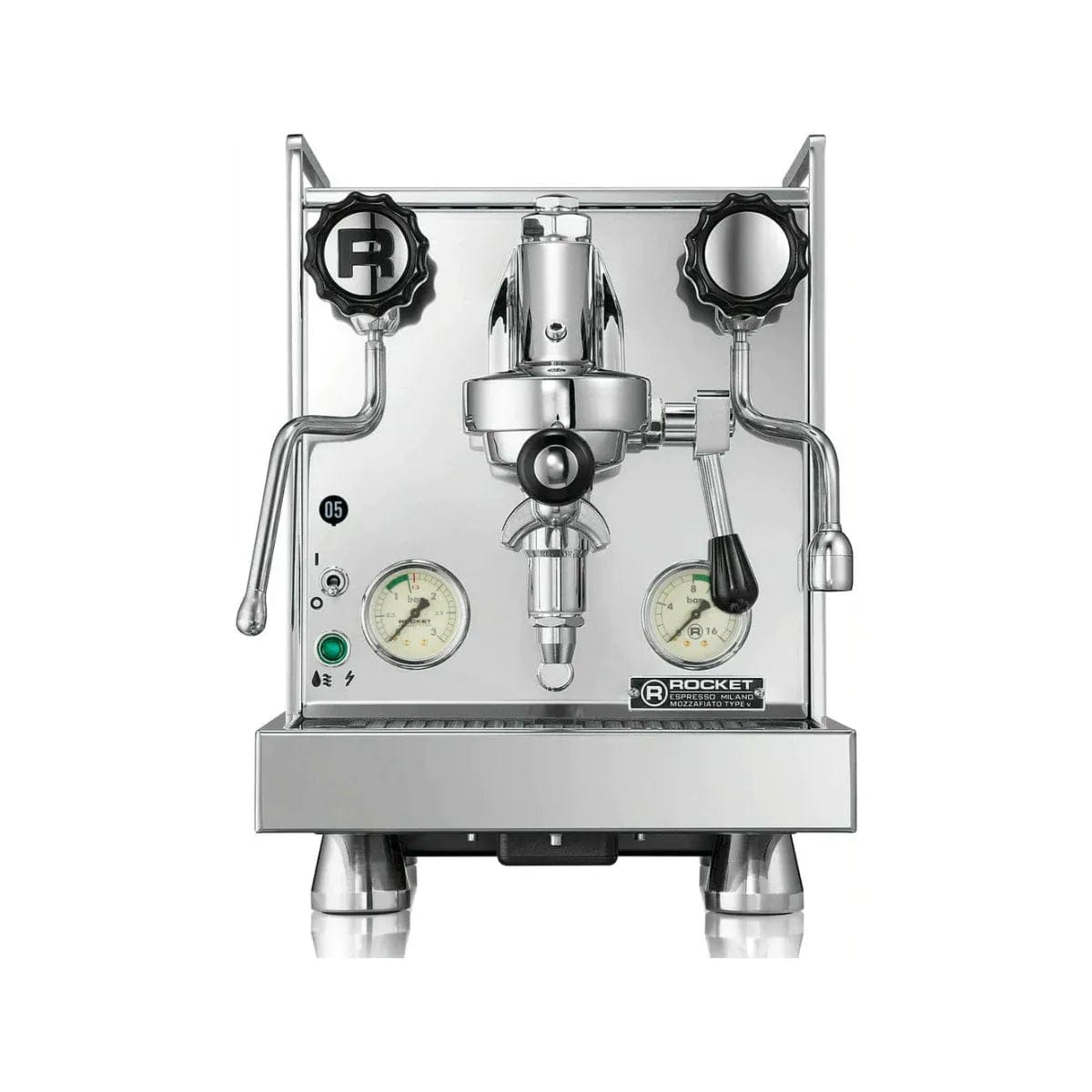 Rocket Mozzafiato Cronometro Type V Espresso Machine w/ PID Temperature Control RE851S3A11 (Stainless Steel) Espresso Machine (Prosumer) Rocket
