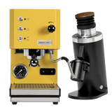 Profitec Go (Yellow) Espresso Machine & DF64 Gen 2 Grinder (Black) Bundle Espresso Machine (Prosumer) Profitec