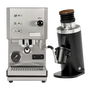 Profitec Go (Stainless Steel) Espresso Machine & DF64 Gen 2 Grinder (Black) Bundle Espresso Machine (Prosumer) Profitec