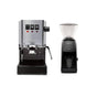 Gaggia Classic E24 Stainless Steel & Baratza Encore ESP Grinder Bundle Espresso Machine Gaggia