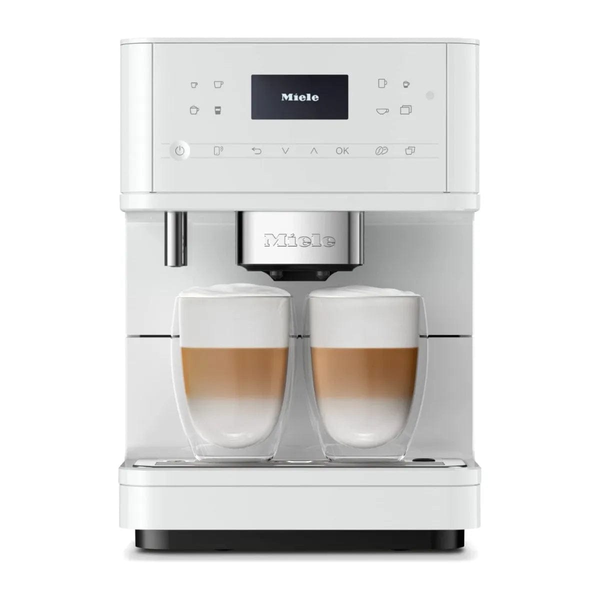 Miele CM 6160 Milk Perfection Countertop Coffee Machine (Lotus White) Super Automatic Espresso Machine Miele