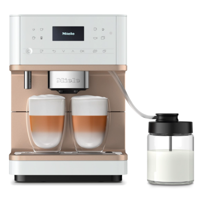 Miele CM6360 Super Automatic Countertop Coffee & Espresso Machine (Lotus white) - OPEN BOX, UNUSED