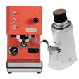 Profitec Go (Red) Espresso Machine & DF64 Gen 2 Grinder (White) Bundle Espresso Machine (Prosumer) Profitec