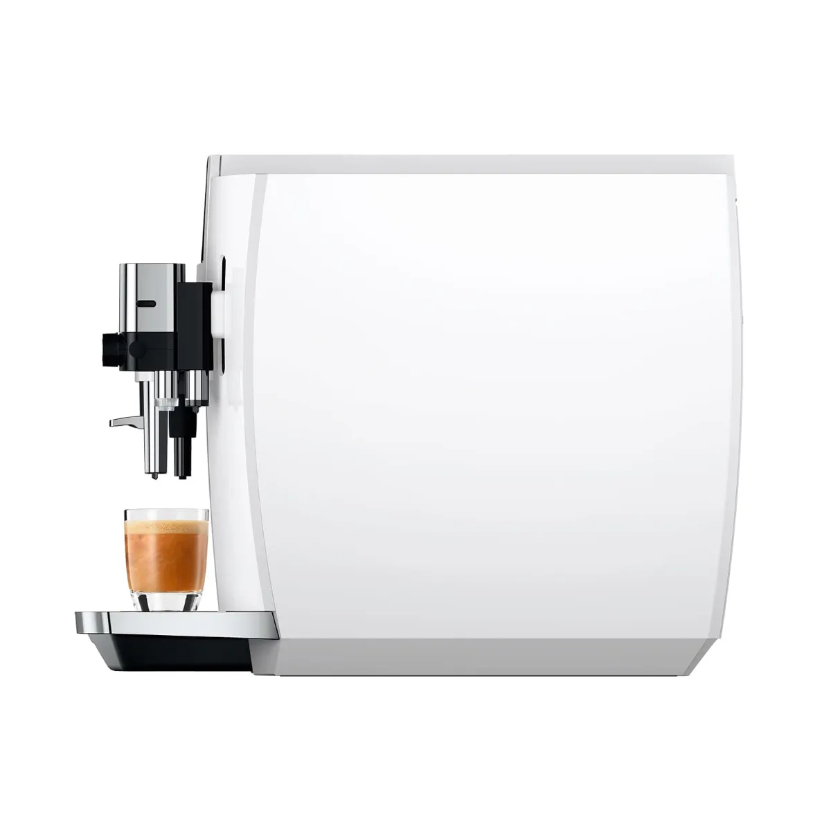 Jura E8 Piano White Automatic Coffee Machine 15683 (Latest Verison) Super Automatic Espresso Machine Jura