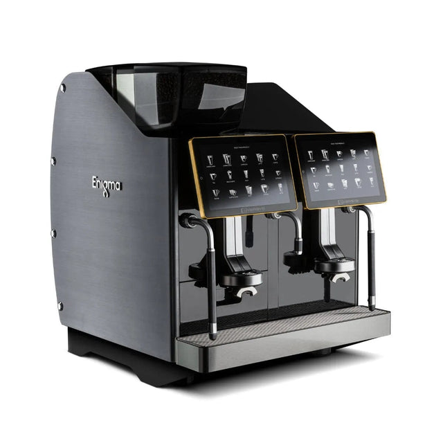 Eversys Enigma 2 Group Head Steam Wand Super Traditional Espresso Machine E'4s/ST (Charcoal) Espresso Machine (Commercial) Eversys