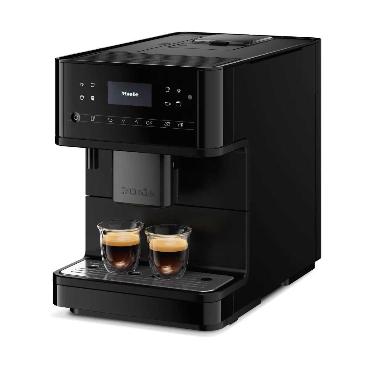 Miele CM 6360 Super Automatic Countertop Coffee & Espresso Machine (Matte Black) Super Automatic Espresso Machine Miele