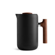 Fellow Clara French Press (Matte Black + Walnut) French Press Fellow