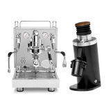 ECM Mechanika Max Espresso Machine with DF64 Gen 2 Grinder (Black) Bundle Espresso Machine (Prosumer) ECM