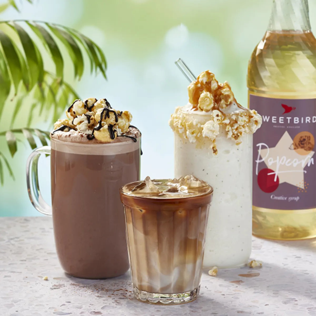 Sweetbird Popcorn Syrup (1 Litre) Syrups Sweetbird