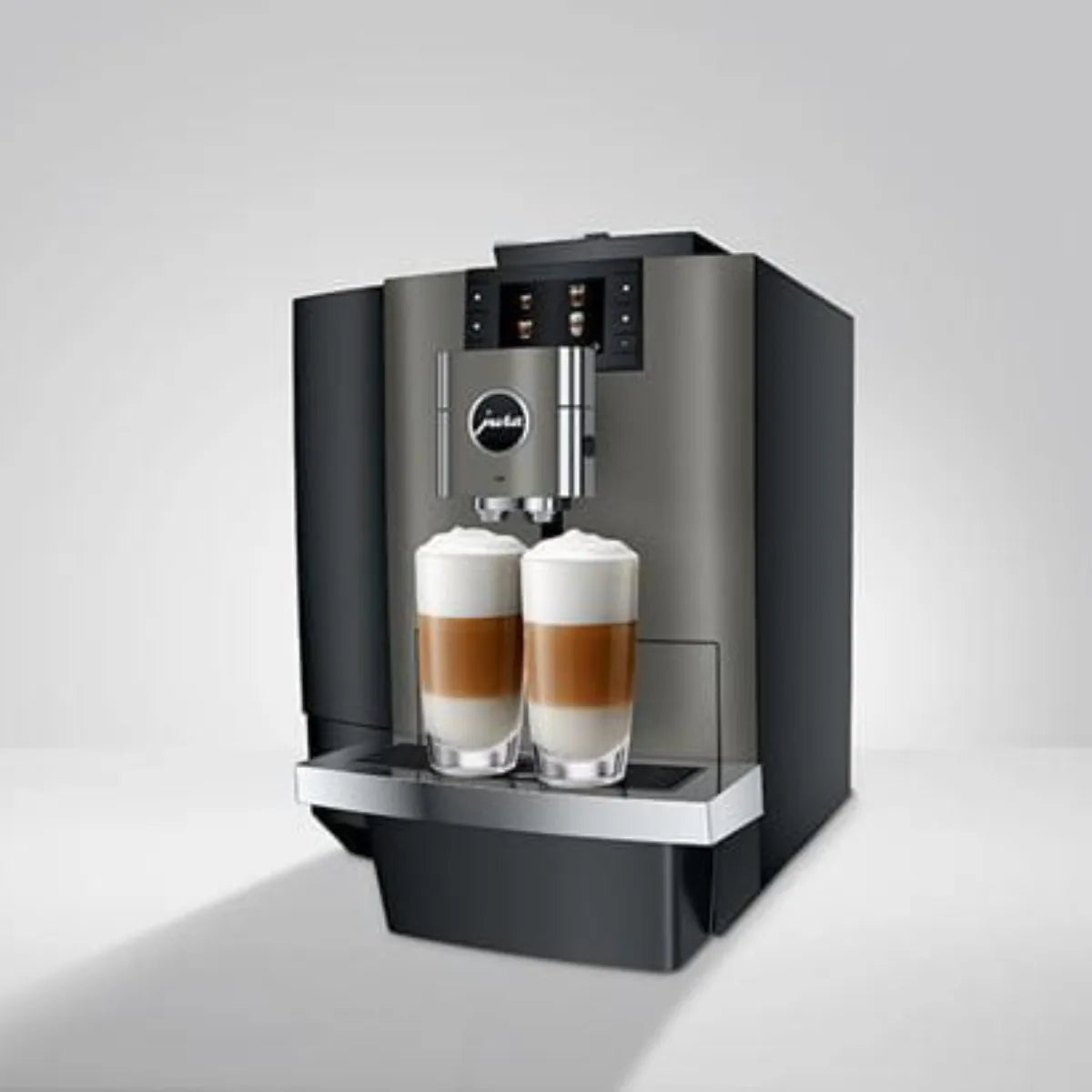 Jura X10 Professional Automatic Coffee Machine 15783 (Dark Inox) Super Automatic Espresso Machine (Commercial) Jura