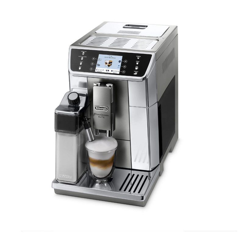 DeLonghi PrimaDonna Elite Super Automatic Espresso Machine ECAM65055MS