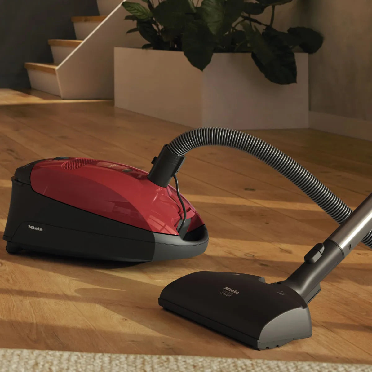 Miele Classic C1 Cat & Dog Canister Vacuum Cleaner 41BBN030CDN (Mango Red) Vacuum Cleaners Miele