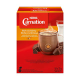 Nestle Carnation Hot Chocolate Rich and Creamy Sachets (50x19g each) Beverages Nestle