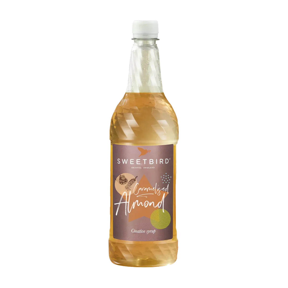 Sweetbird Caramelised Almond Syrup (1 Litre) Syrups Sweetbird