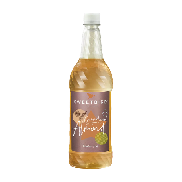 Sweetbird Caramelised Almond Syrup (1 Litre) Syrups Sweetbird