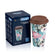 De'Longhi Double Walled Ceramic Thermal Mug (Multi-coloured Flower) DLSC065