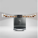 Jura C9 Automatic Coffee Machine 15751 (Piano Inox) Super Automatic Espresso Machine Jura