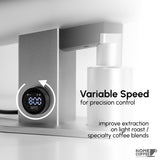 Testing -- DF83V Variable Speed Single Dose Coffee Grinder with DLC Brew Burrs (Sliver) (Copy) Coffee Grinder DF Grinders