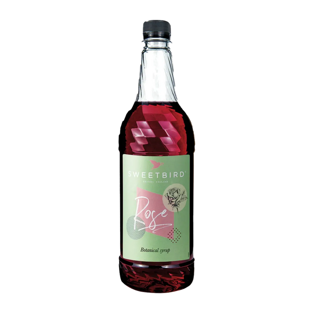 Sweetbird Rose Syrup (1 Litre) Syrups Sweetbird