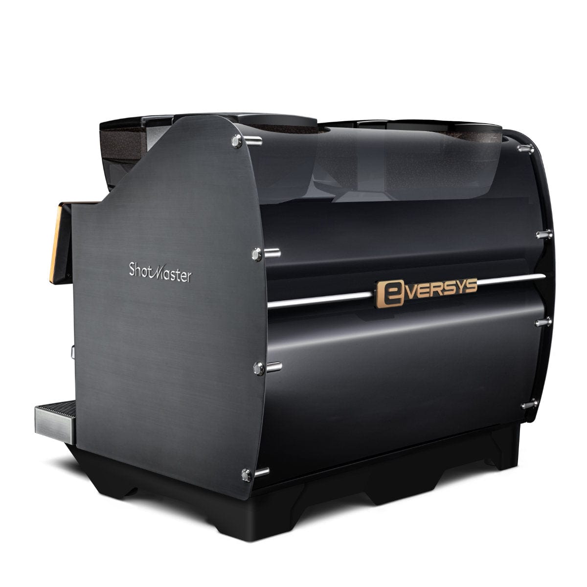 Eversys Shotmaster 4 Group Head Steam Wand Pro Super Traditional Espresso Machine s-pro/ST (Charcoal) Espresso Machine (Commercial) Eversys