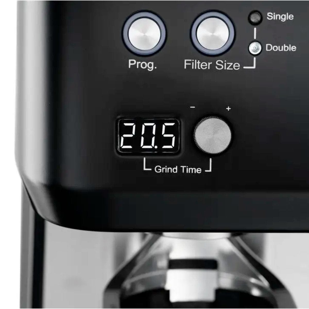 Solis Perfetta Grind & Infuse Espresso Machine (Type 1019) Black Espresso Machine Solis