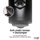 Testing -- DF83V Variable Speed Single Dose Coffee Grinder with DLC Brew Burrs (Sliver) (Copy) Coffee Grinder DF Grinders