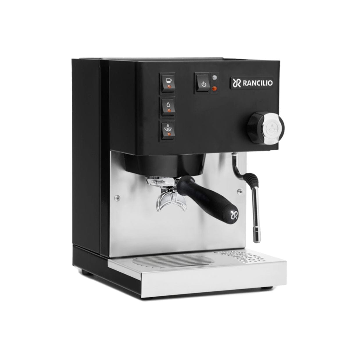 Rancilio Silvia M V6 Espresso Machine (Limited Edition Black and Stainless Steel) - Open Box, Unused Espresso Machine Rancilio