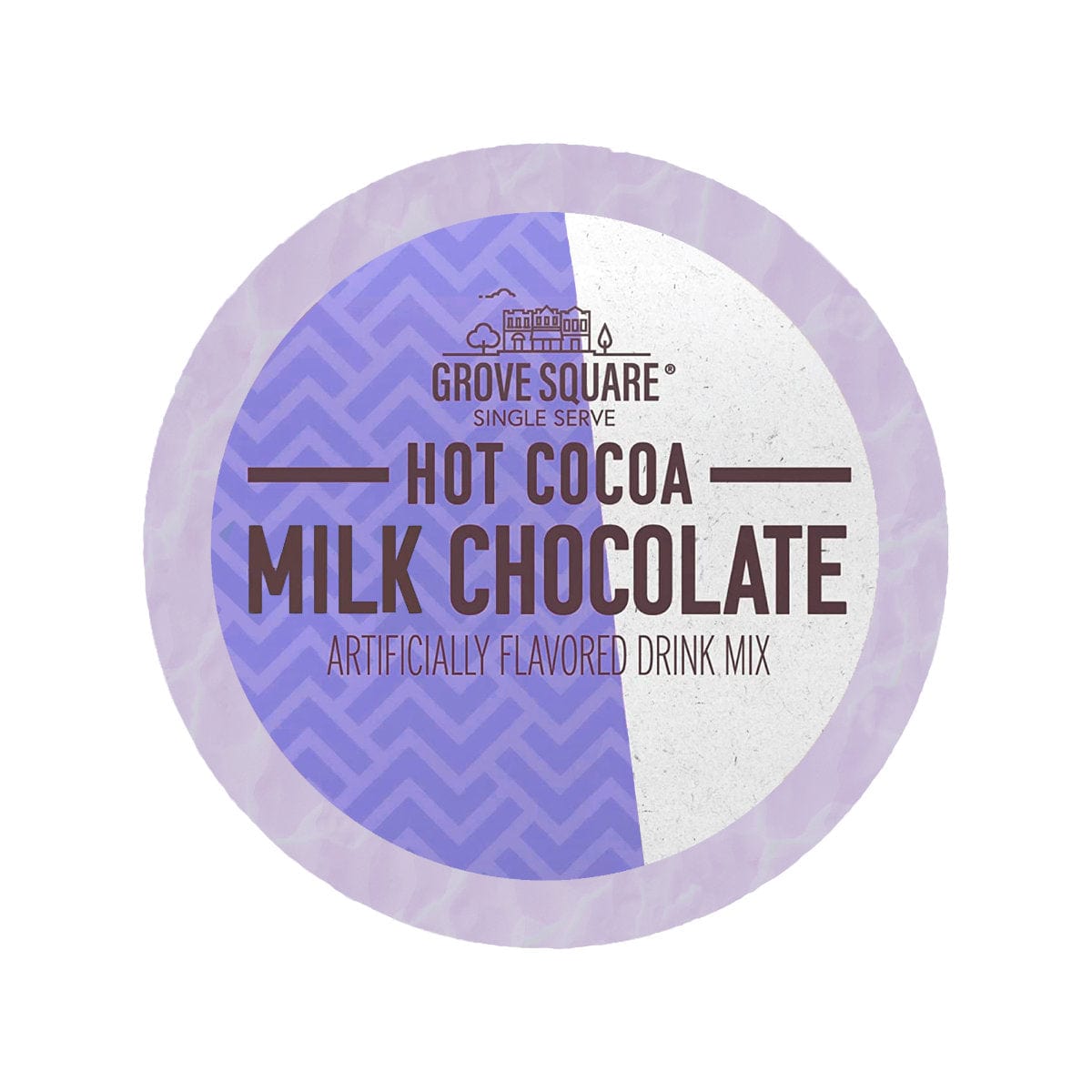 Grove Square Hot Chocolate Single Serve Pods (Case of 96) K-Cups Grove Square
