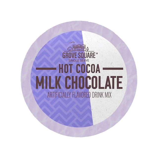 Grove Square Hot Chocolate Single Serve Pods (Case of 96) K-Cups Grove Square