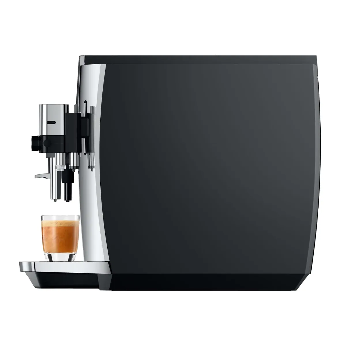 Jura E8 Chrome Automatic Coffee Machine 15646 (Latest Version) Super Automatic Espresso Machine Jura