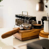 Normcore Narrow Espresso Tamping Station - Walnut Accessory Normcore