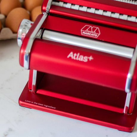 Marcato Atlas Plus 150mm Pasta Maker (Red) Pasta Maker Marcato