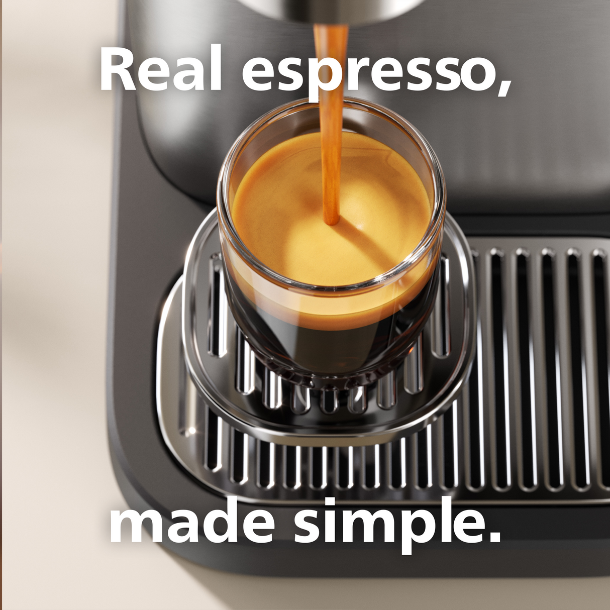Philips Baristina Plus Semi-Automatic Espresso Machine BAR500/00 (Stainless Steel) Espresso Machine Philips