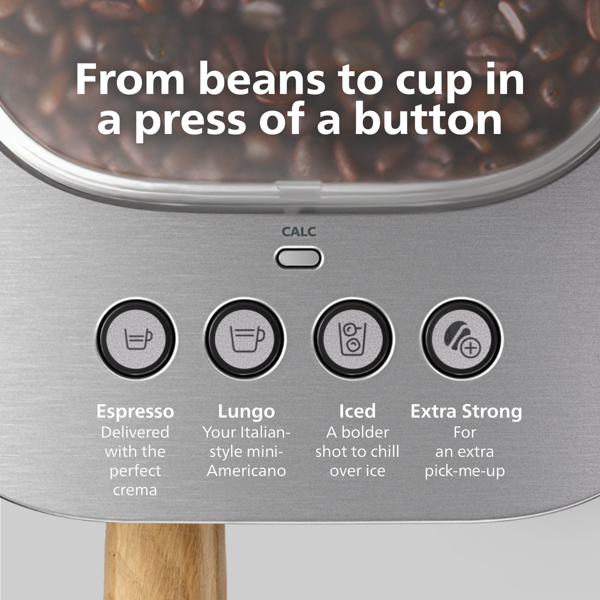 Philips Baristina Plus Semi-Automatic Espresso Machine BAR500/00 (Stainless Steel) Espresso Machine Philips