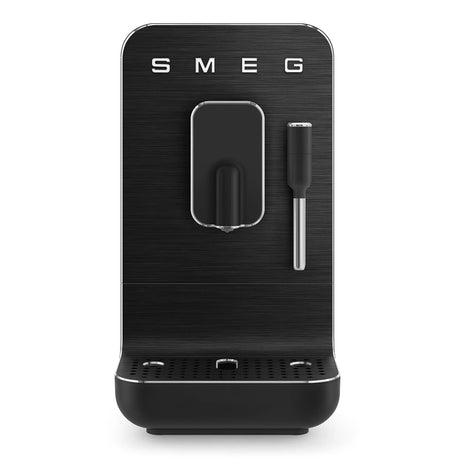 Smeg Fully Automatic Espresso Machine with Milk Wand BCC12FBMUS (Matte Black) Super Automatic Espresso Machine Smeg