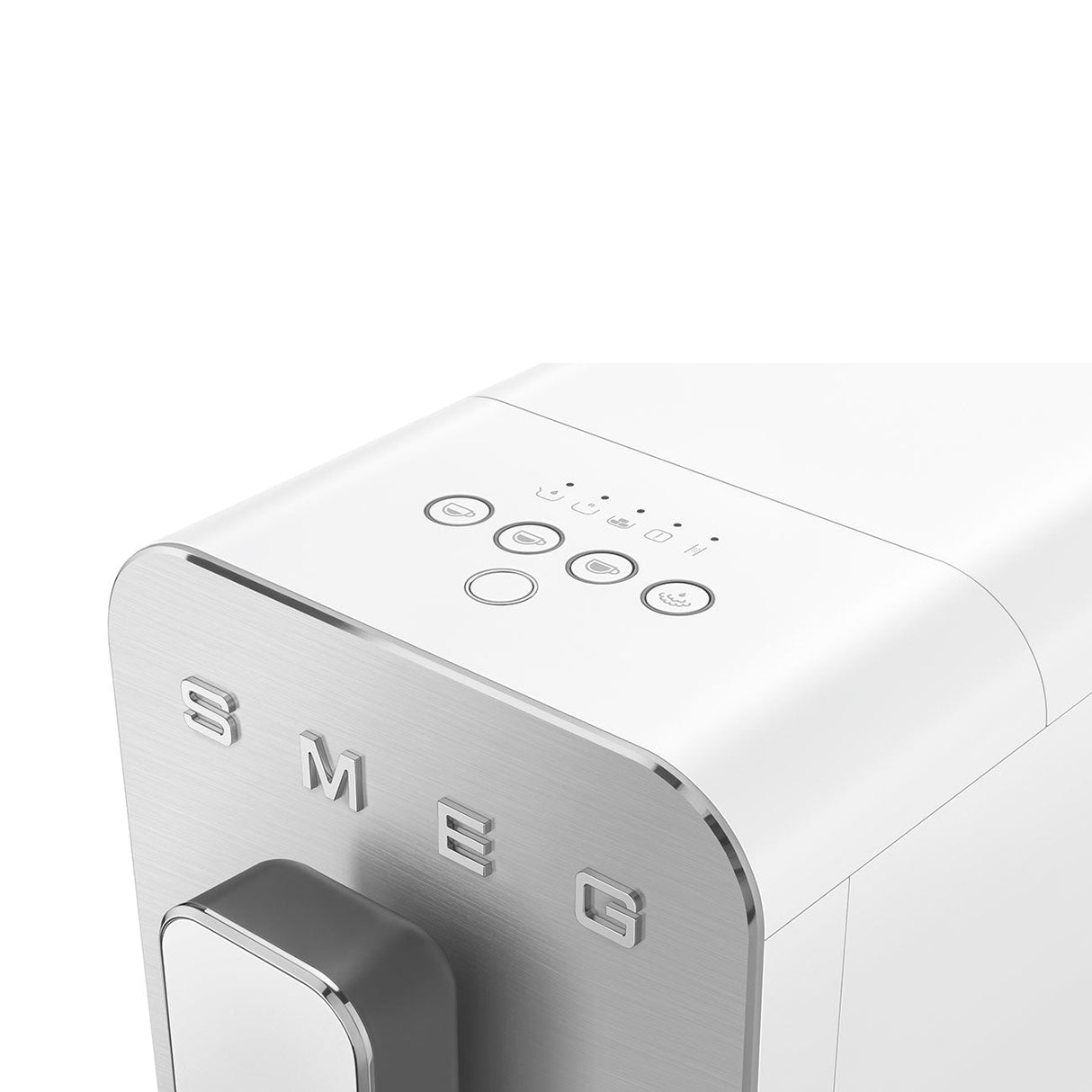Smeg Fully Automatic Espresso Machine with Milk Wand BCC12WHMUS (White) Super Automatic Espresso Machine Smeg