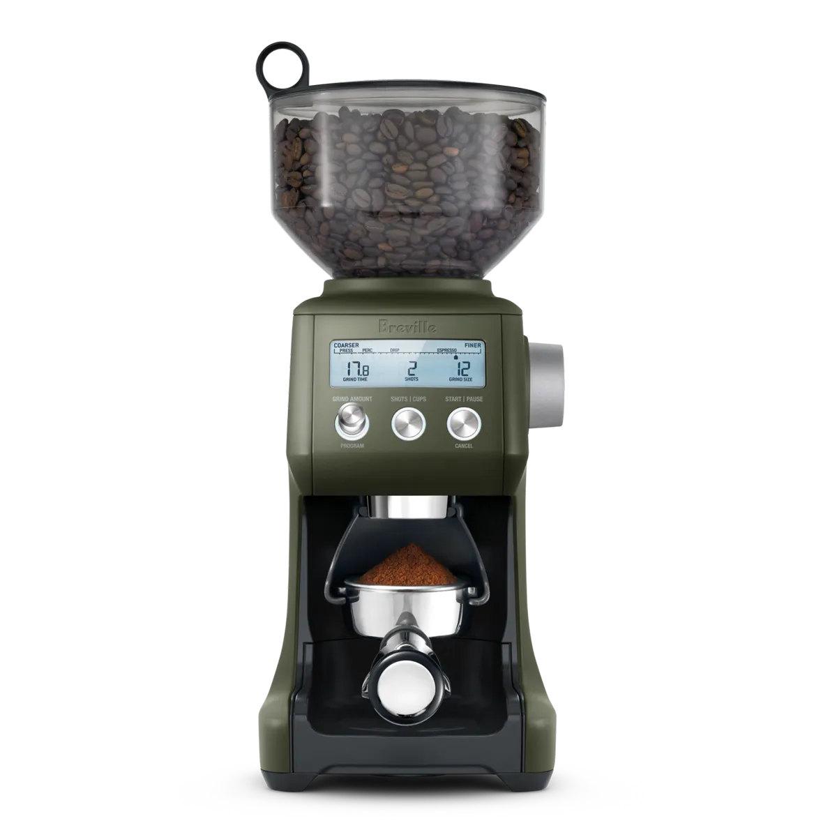 Breville The Smart Grinder Pro Coffee Grinder BCG820OLT (Olive Tapenade) Coffee Grinder Breville